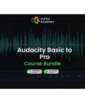 Audacity Basic to Pro Course Bundle Alpha Academy Code Other Key GLOBAL